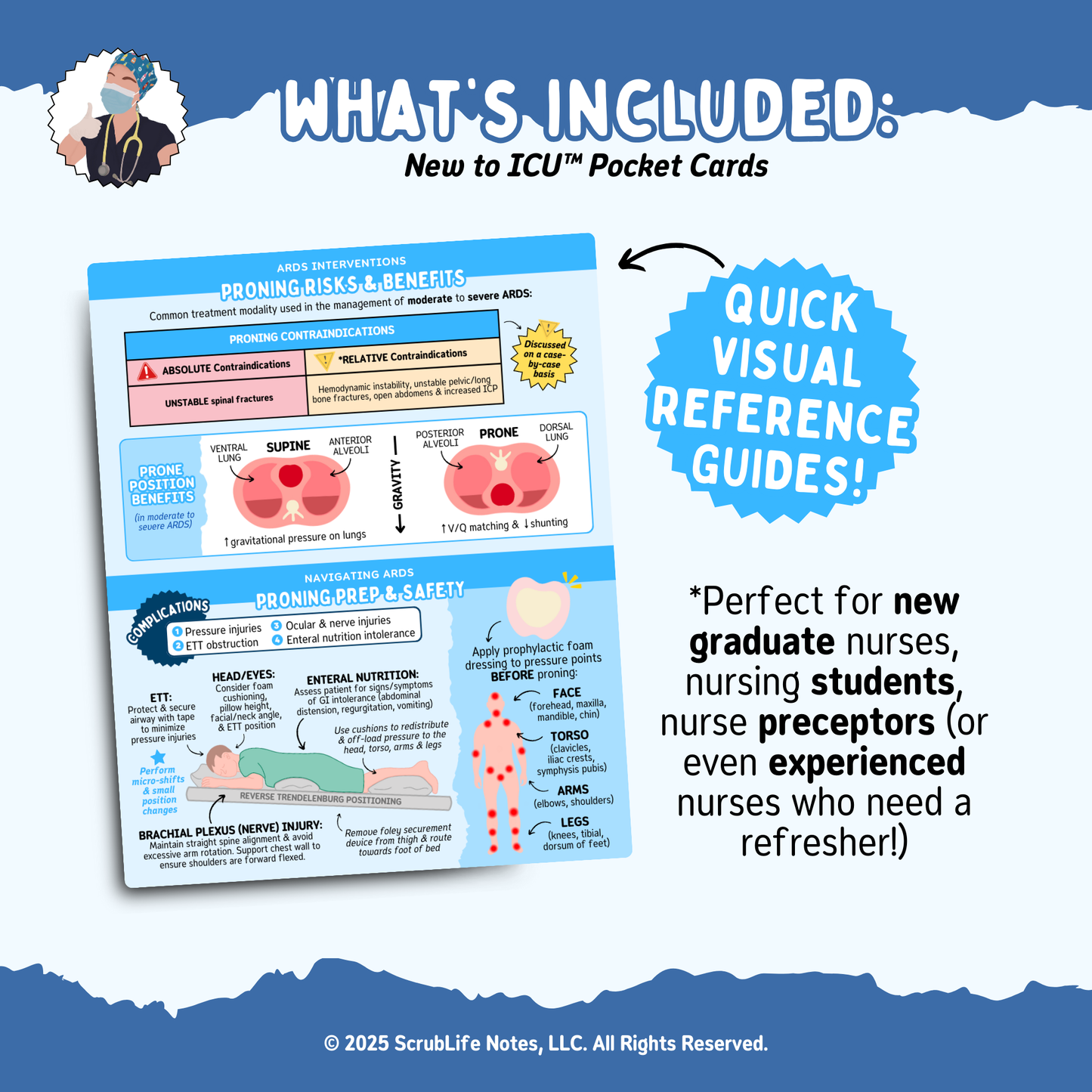 ARDS & Respiratory Failure Pocket Card