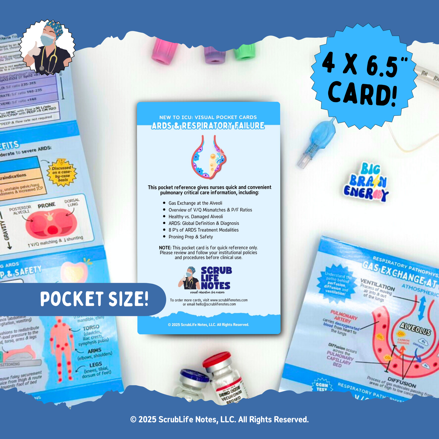 ARDS & Respiratory Failure Pocket Card