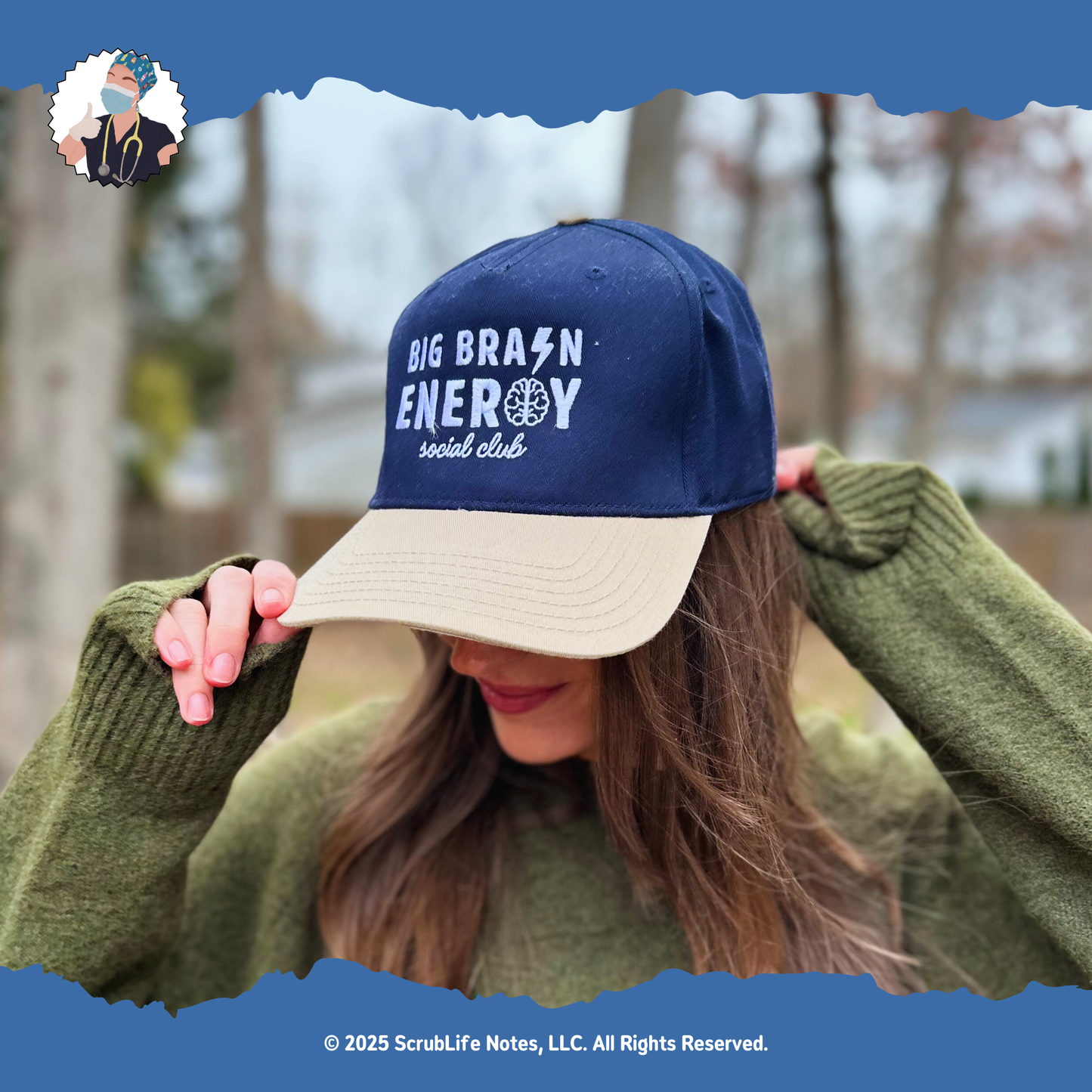 Big Brain Energy™ Social Club Hat
