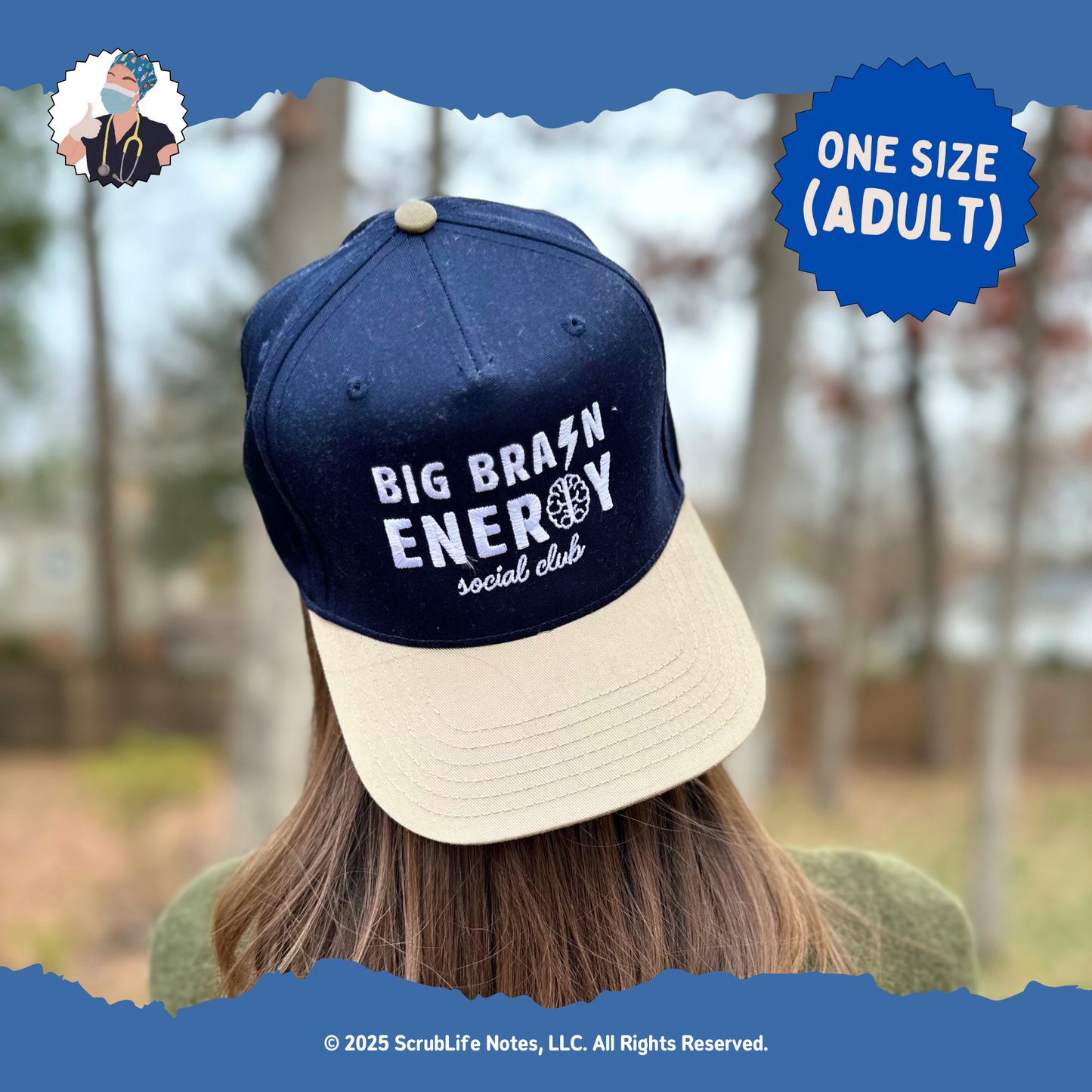 Big Brain Energy™ Social Club Hat