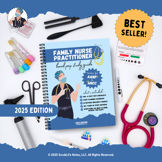The 2025 Family Nurse Practitioner Board Prep Study Guide