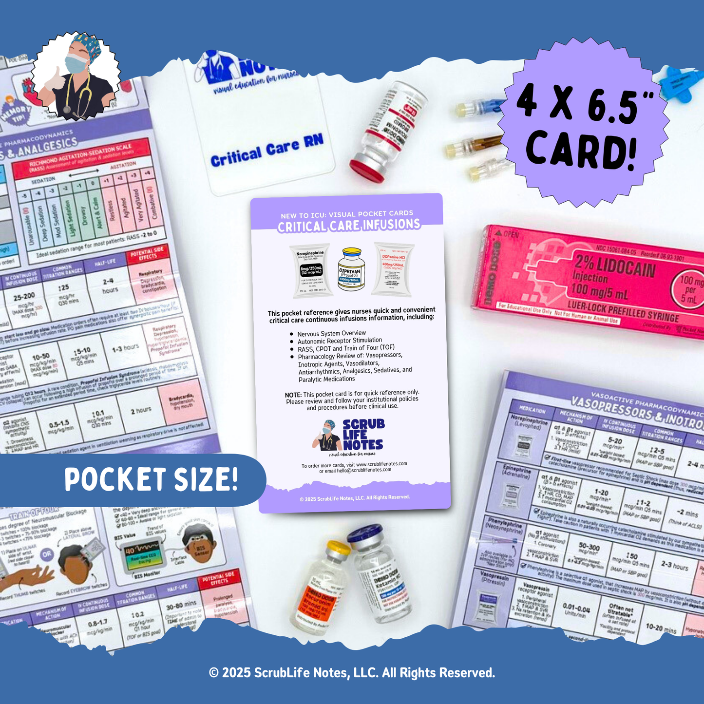 Continuous Infusions Pocket Card