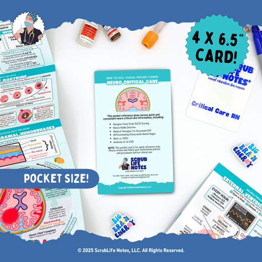 Neuro Critical Care Pocket Card