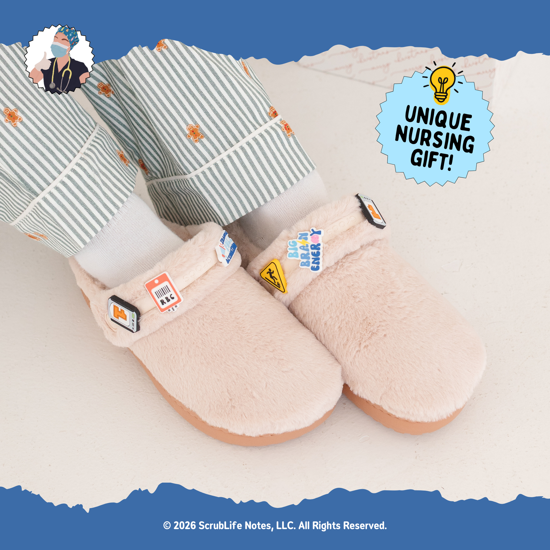 Emergency Nurse Charm Pack – ScrubLifeNotes®