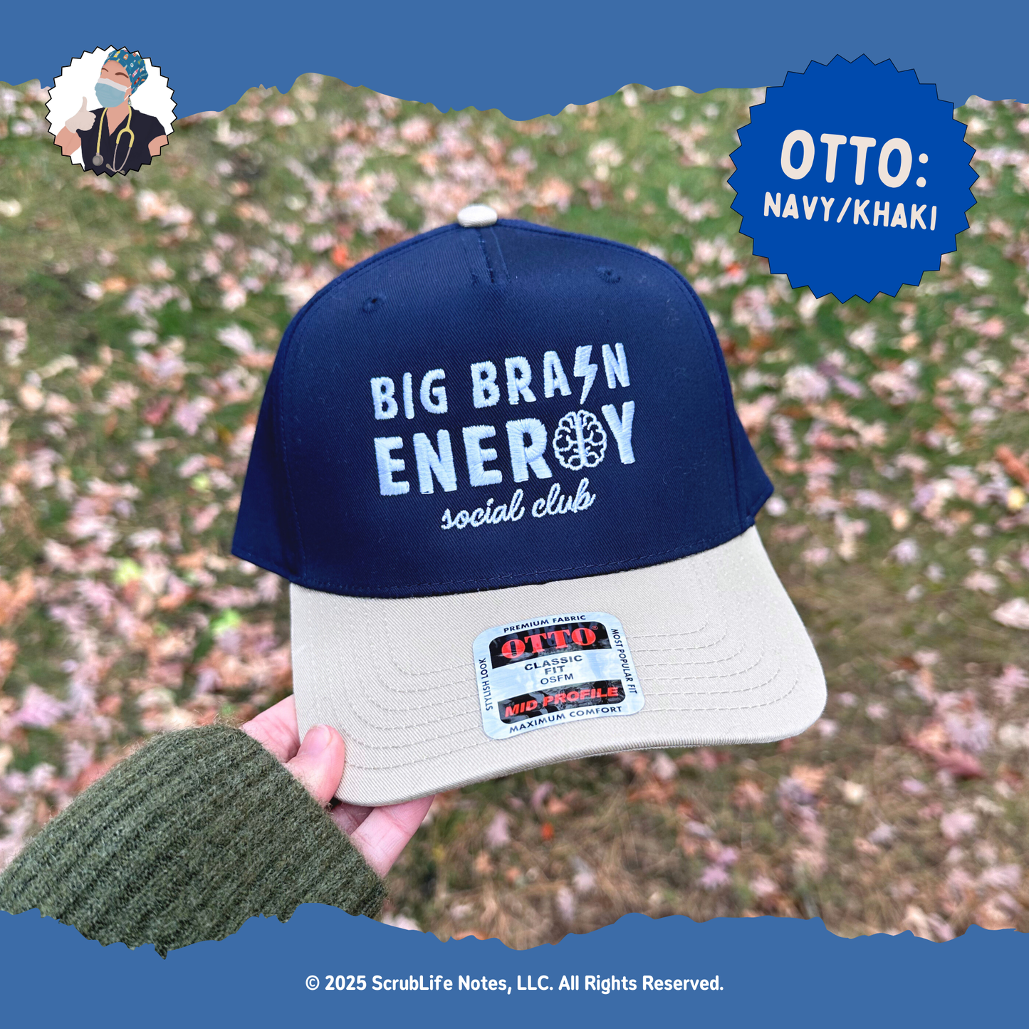 Big Brain Energy™ Social Club Hat