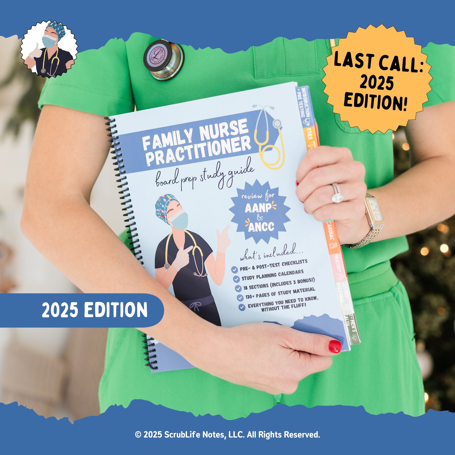 The 2025 Family Nurse Practitioner Board Prep Study Guide