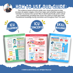 New to ICU® 2.0: A Visual Guide to Critical Care Nursing – ScrubLifeNotes®